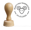 personalizowana pieczątka ze znakiem zodiaku baran