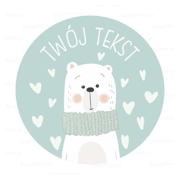 personalizowane naklejki z własnym tekstem