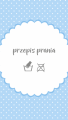 wizytówka etykieta drukowana do oznaczania produktów handmade /przepis prania dwa znaki