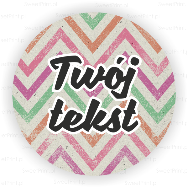 personalizowane naklejki w stylu vintage