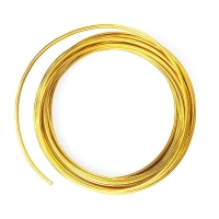 Drucik metalowy  2 mm ZŁOTY