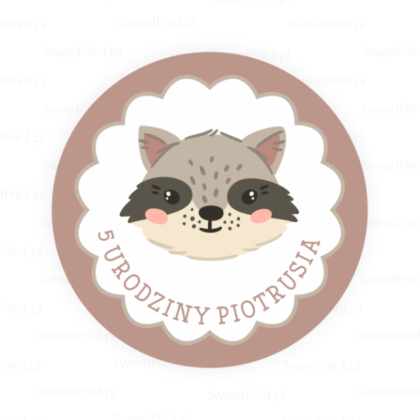 Personalizowane naklejki dla dzieci - SweetPrint.pl