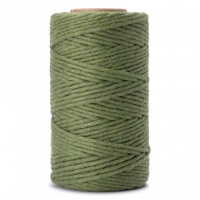 Sznurek bawełniany  OLIWKOWY