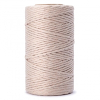 Sznurek bawełniany  KREMOWY