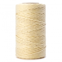 Sznurek bawełniany  JASNY ŻÓŁTY