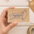 Stempel z napisem HANDMADE WITH LOVE - SweetPrint.pl