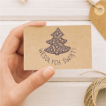Drewniany stempel ze świątecznym motywem w skandynawskim stylu - SweetPrint.pl