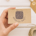 Drewniany stempel ze świątecznym motywem w skandynawskim stylu - SweetPrint.pl