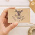 Drewniany stempel ze świątecznym motywem w skandynawskim stylu - SweetPrint.pl