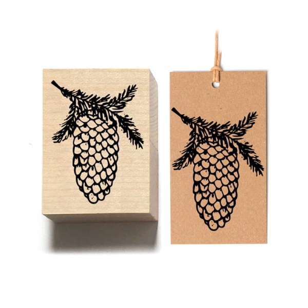 Stempel z motywem szyszki SweetPrint.pl