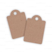 Etykietki / zawieszki MINI 3x4,5 cm 