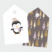 Zawieszki świąteczne PINGWINEK