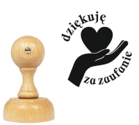 Stempel / pieczątka DZIĘKUJĘ ZA ZAUFANIE