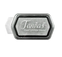 Poduszka z tuszem metalicznym KOLOR SREBRNY