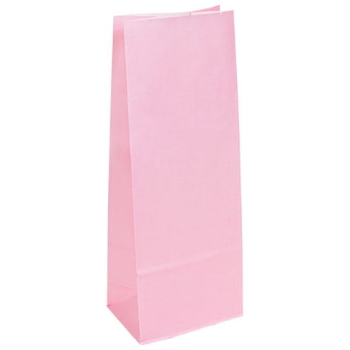Mała torebka papierowa  w kolorze różowym - SweetPrint.pl