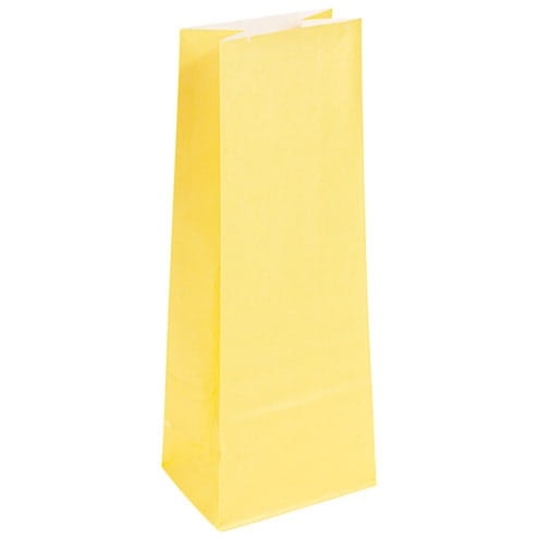 Mała papierowa torebka w kolorze żółtym - SweetPrint.pl