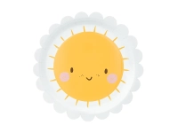 Talerzyki papierowe SŁONECZKO