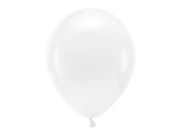 Białe balony eko - SweetPrint.pl