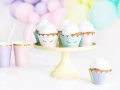 Papierowe papilotki na muffinki JEDNOROŻEC - SweetPrint.pl