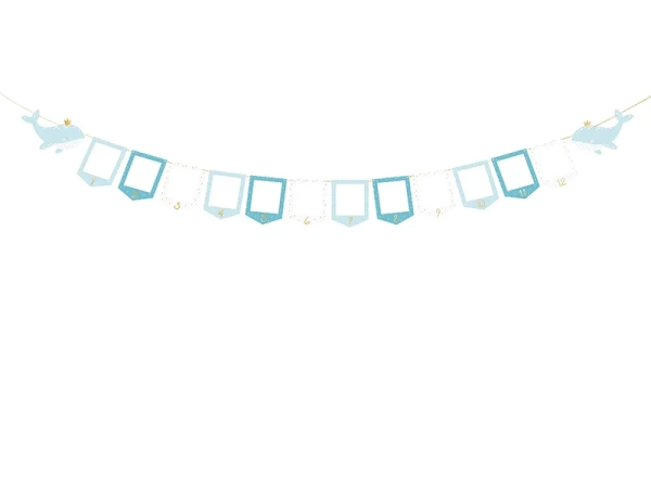 Girlanda na zdjęcia WIELORYB - SweetPrint.pl