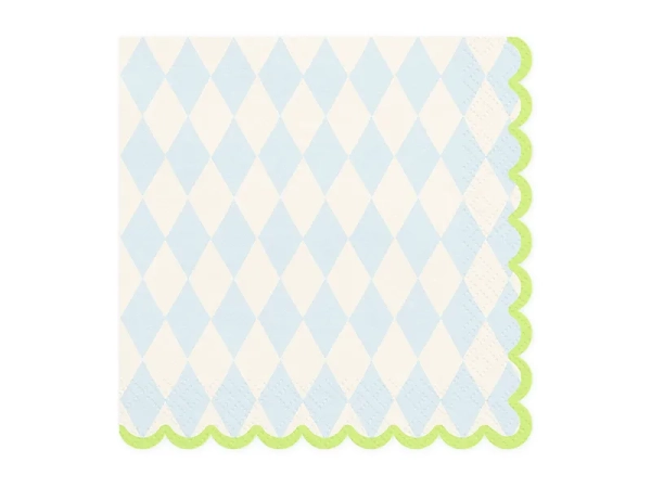Papierowe serwetki w romby - SweetPrint.pl