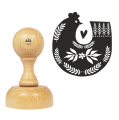 Stempel wielkanocny z kurą - SweetPrint.pl