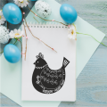 Stempel wielkanocny z kurką - SweetPrint.pl
