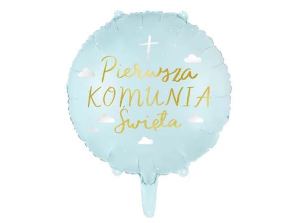 Balon foliowy na Pierwszą Komunię - SweetPrint.pl