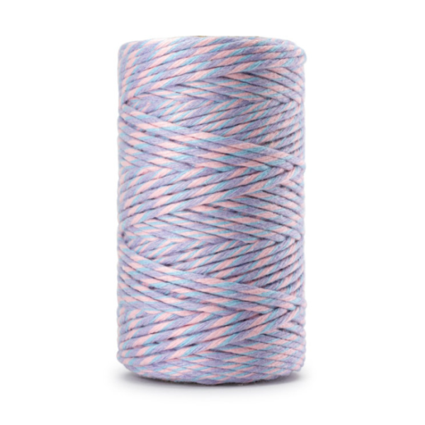 Sznurek skręcany, bawełniany  - SweetPrint.pl