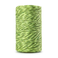 Sznurek bawełniany  skręcany ZIELONY