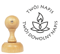 Personalizowany stempel do oznaczania świec