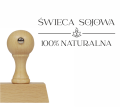 Stempel do oznaczania etykiet i opakowań na świece - SweetPrint.pl