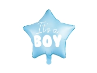 Balon foliowy GWIAZDKA - It's a boy