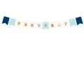 Dekoracja wisząca, baner  na Baby Shower  BABY BOY - Sweetprint.pl