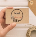 Personalizowany stempel z plastrem miodu - SweetPrint.pl