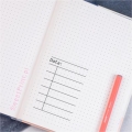 stempel bujo PLANER dzienny – odbitka z polami na zadania
