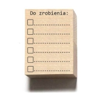 Stempel do bullet journal  DO ZROBIENIA