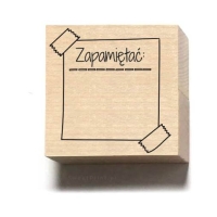 Stempel do bullet journal  ZAPAMIĘTAĆ