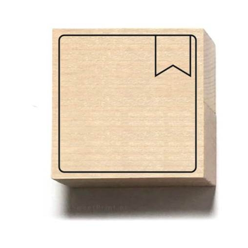 stempel bullet journal NOTKA Z ZAKŁADKĄ – pole na notkę
