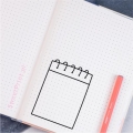Stempel bullet journal z notesikiem - SweetPrint.pl