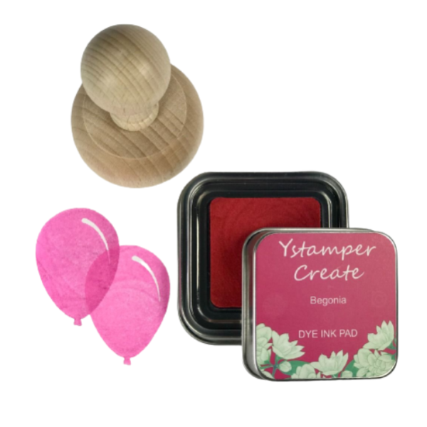 Szybkoschnący tusz do pieczątek - różowy - SweetPrint.pl