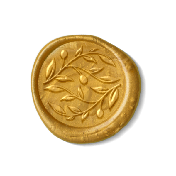 Stempel do laku z oliwkami  - SweetPrint.pl