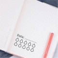 Stempel bullet journal ze znaczkami do śledzenia nawyków - SweetPrint.pl