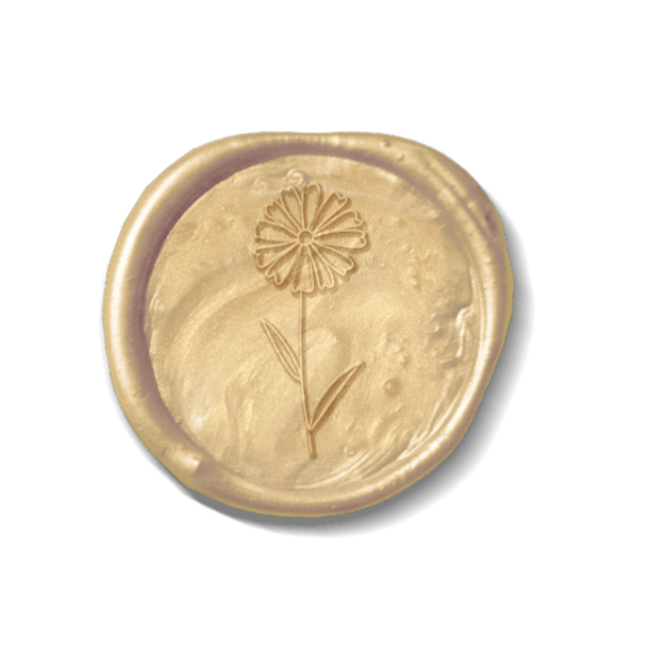 Stempel do wosku z chabrem - SweetPrint.pl