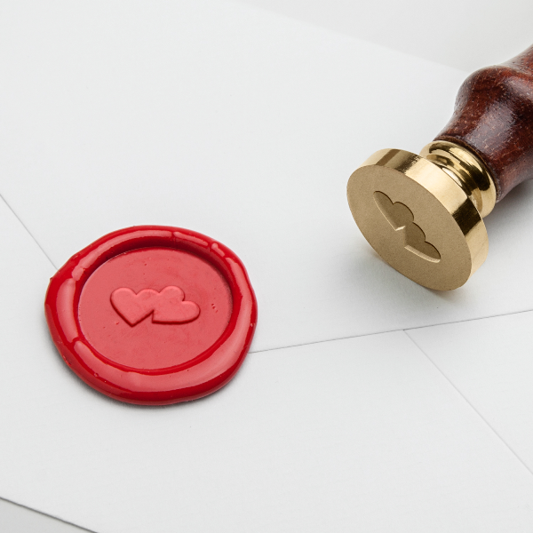 Stempel do wosku i laku z sercami - SweetPrint.pl