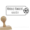 Personalizowany stempel z piłką - SweetPrint.pl