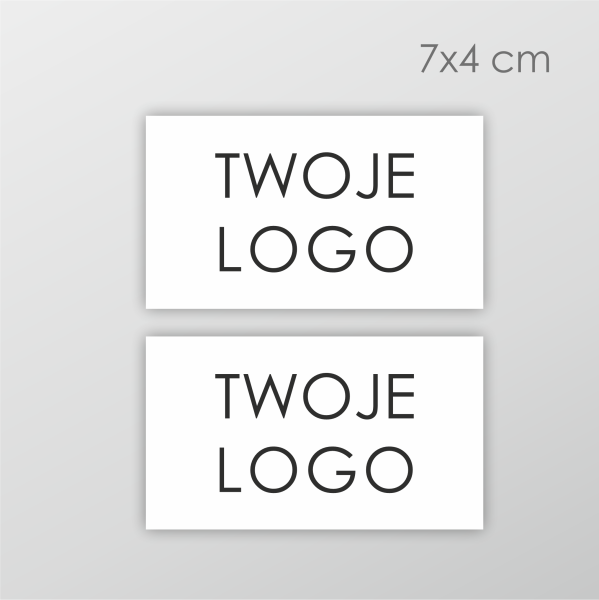 Naklejki z własnym logo - SweetPrint.pl
