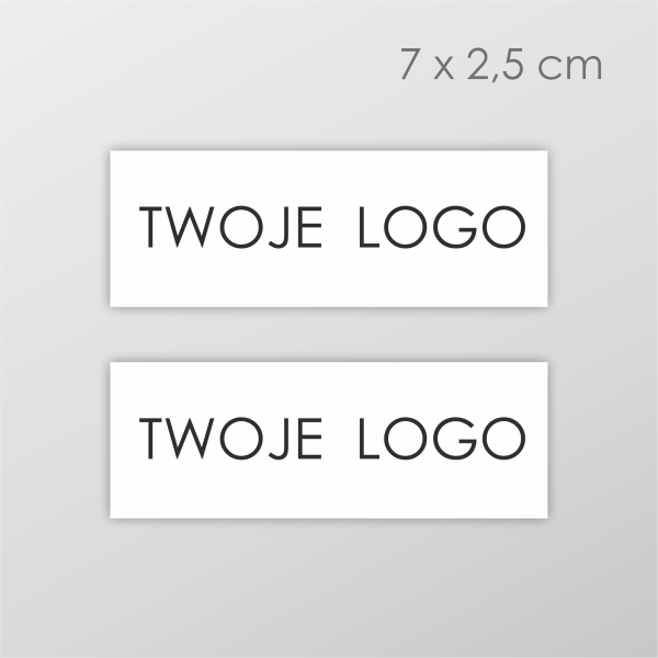 Naklejki z własnym logo - SweetPrint.pl