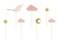 Dekoracje do muffinek BOCIAN - SweetPrint.pl