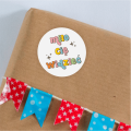 Naklejki z napisem MIŁO CIĘ WIDZIEĆ - SweetPrint.pl